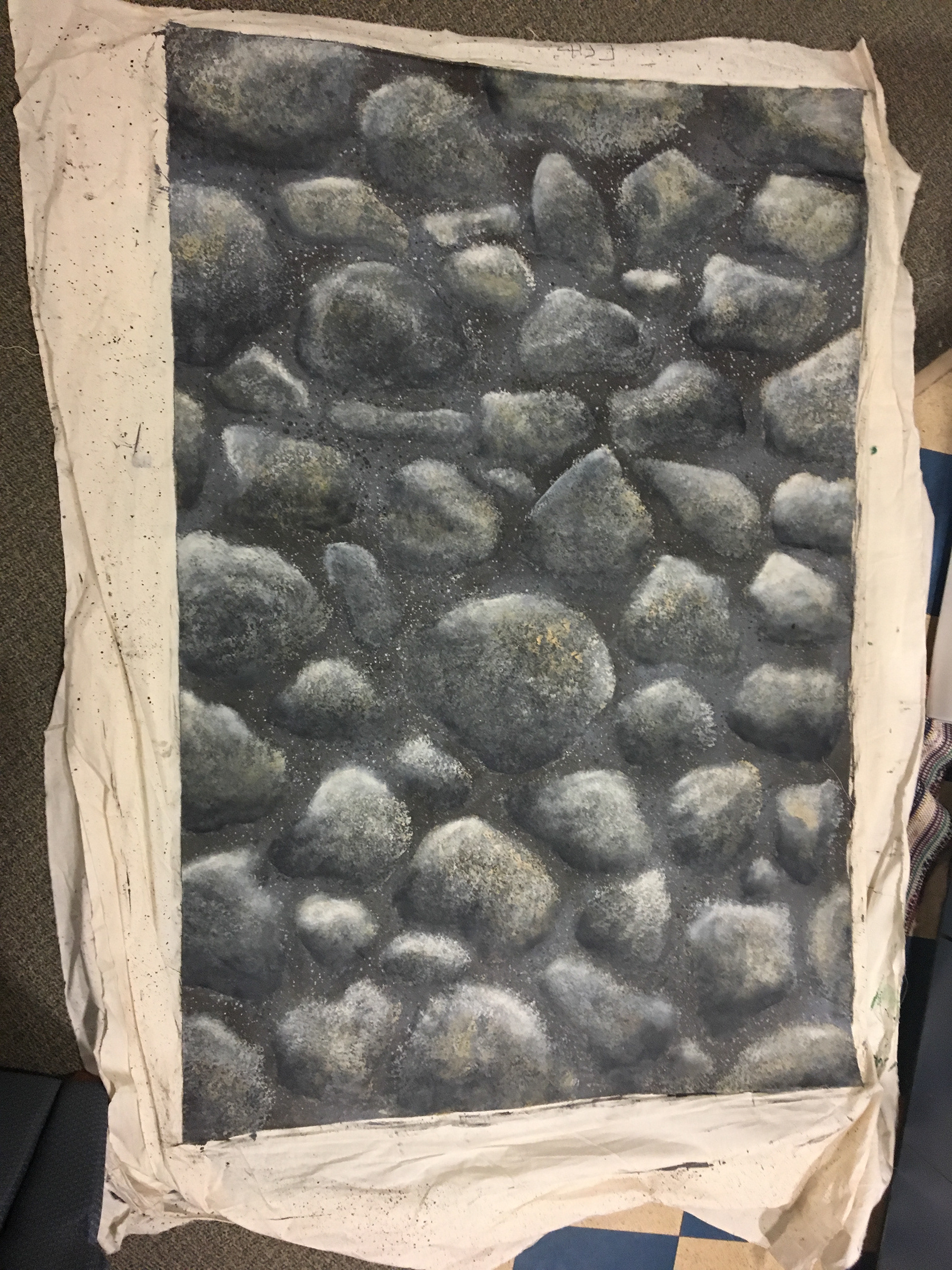 Rock Wall - Scenic Painting Class