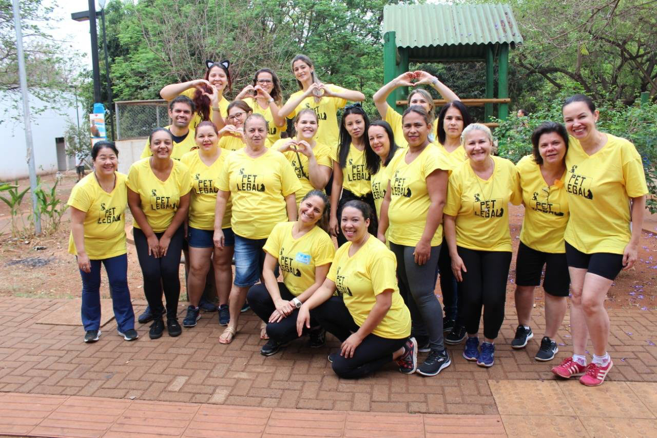 Camisetas 100% algodão orgânico para o PET Legal, evento da Escola Sathya Sai Ribeirão Preto