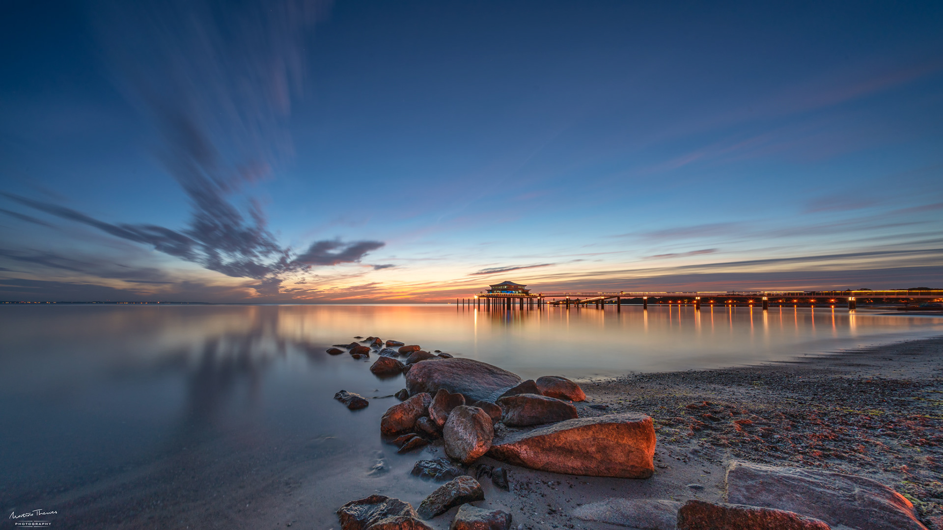 Sonnenaufgang am Timmendorfer Strand