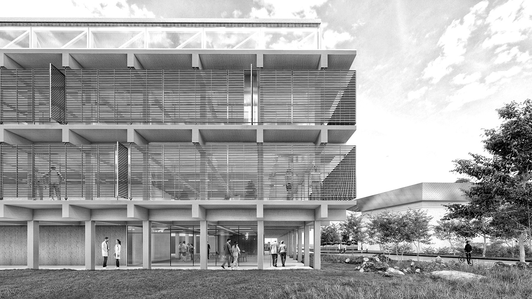 2023 | Licitación Edificio de Salud ULagos | Arq: A. Moletto, S. Paredes