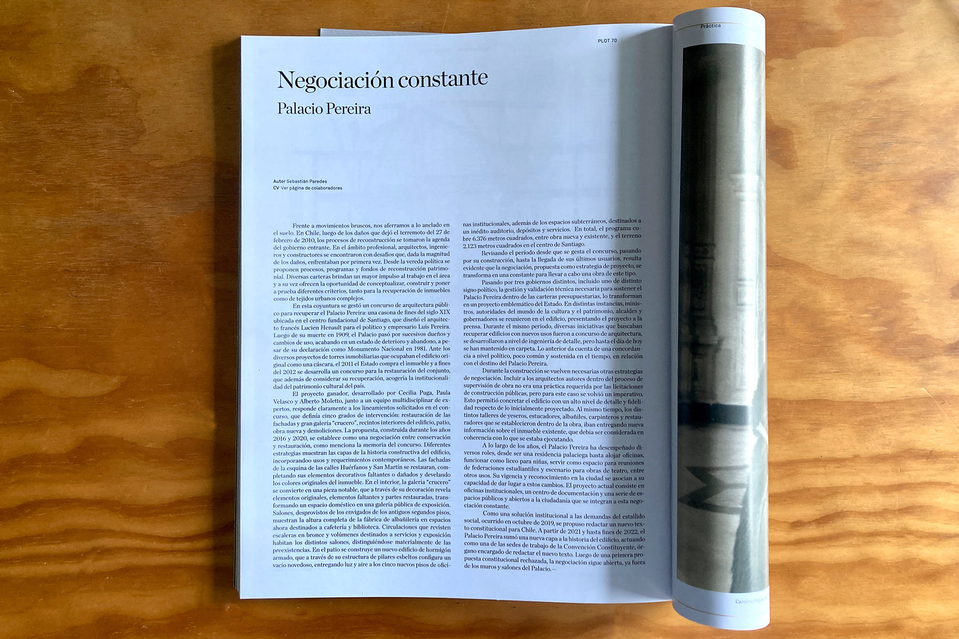 2023 | Plot 70 | Negociación constante