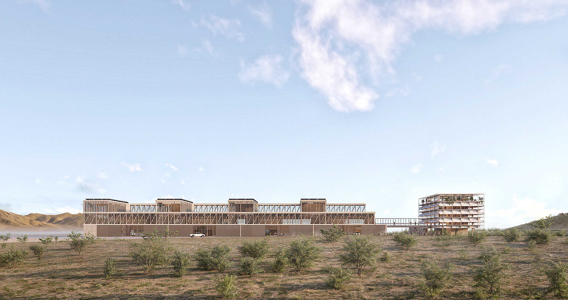 2024 | Licitación Edificio IDIEM | Arq: A. Moletto, S. Paredes, R. Vesperinas, J. Berríos