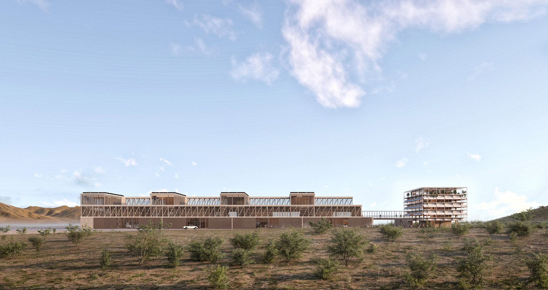 2024 | Licitación Edificio IDIEM | Arq: A. Moletto, S. Paredes, R. Vesperinas, J. Berríos