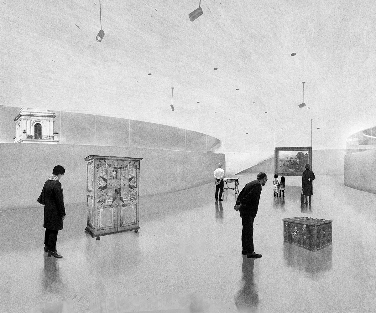 2013 | Concurso Museo Histórico Nacional (mención) | C. Puga, P. Mardones, S. Paredes