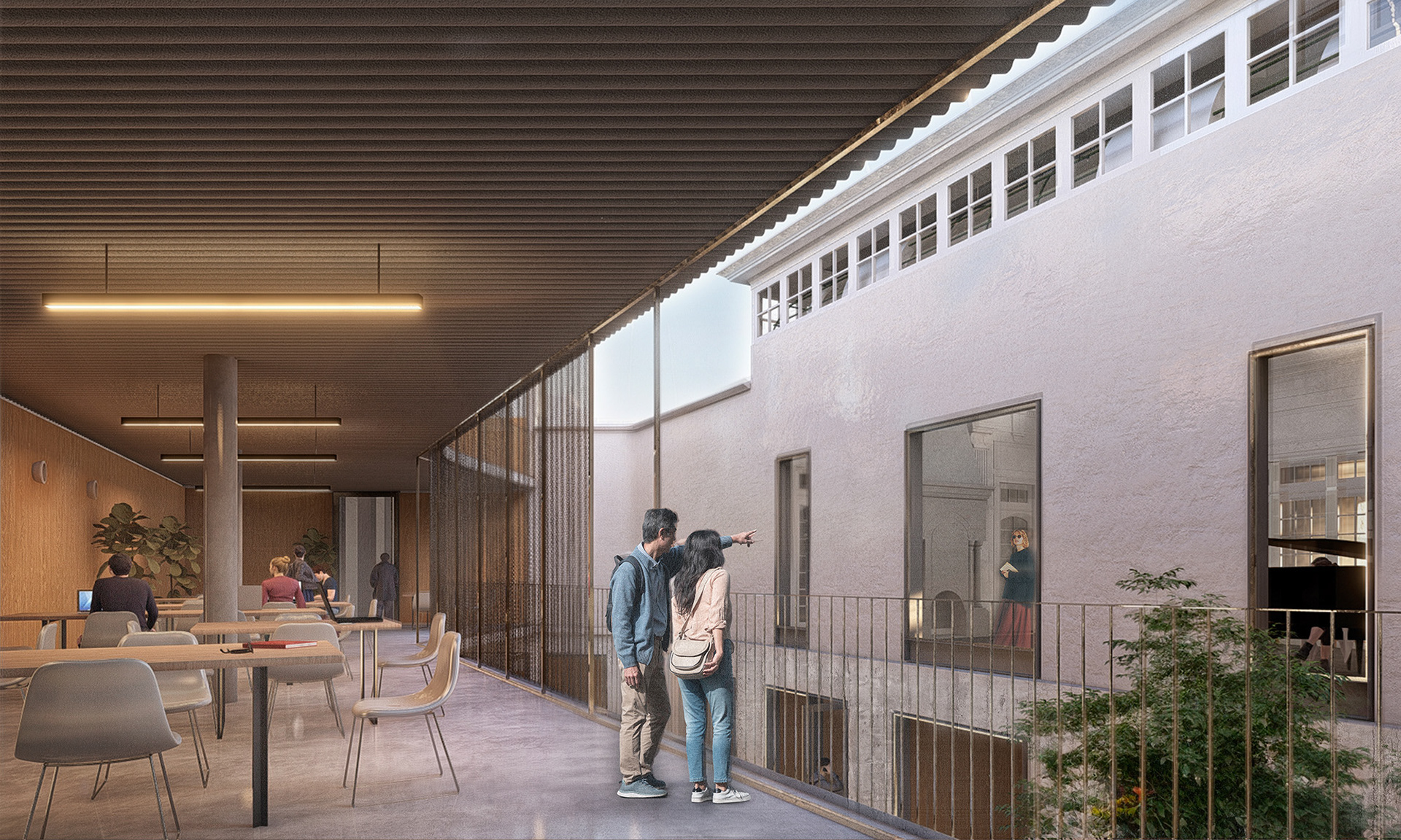 2024 | Concurso Centro de Extensión DUOC UC | Arq: A. Moletto, S. Paredes, R. Vesperinas