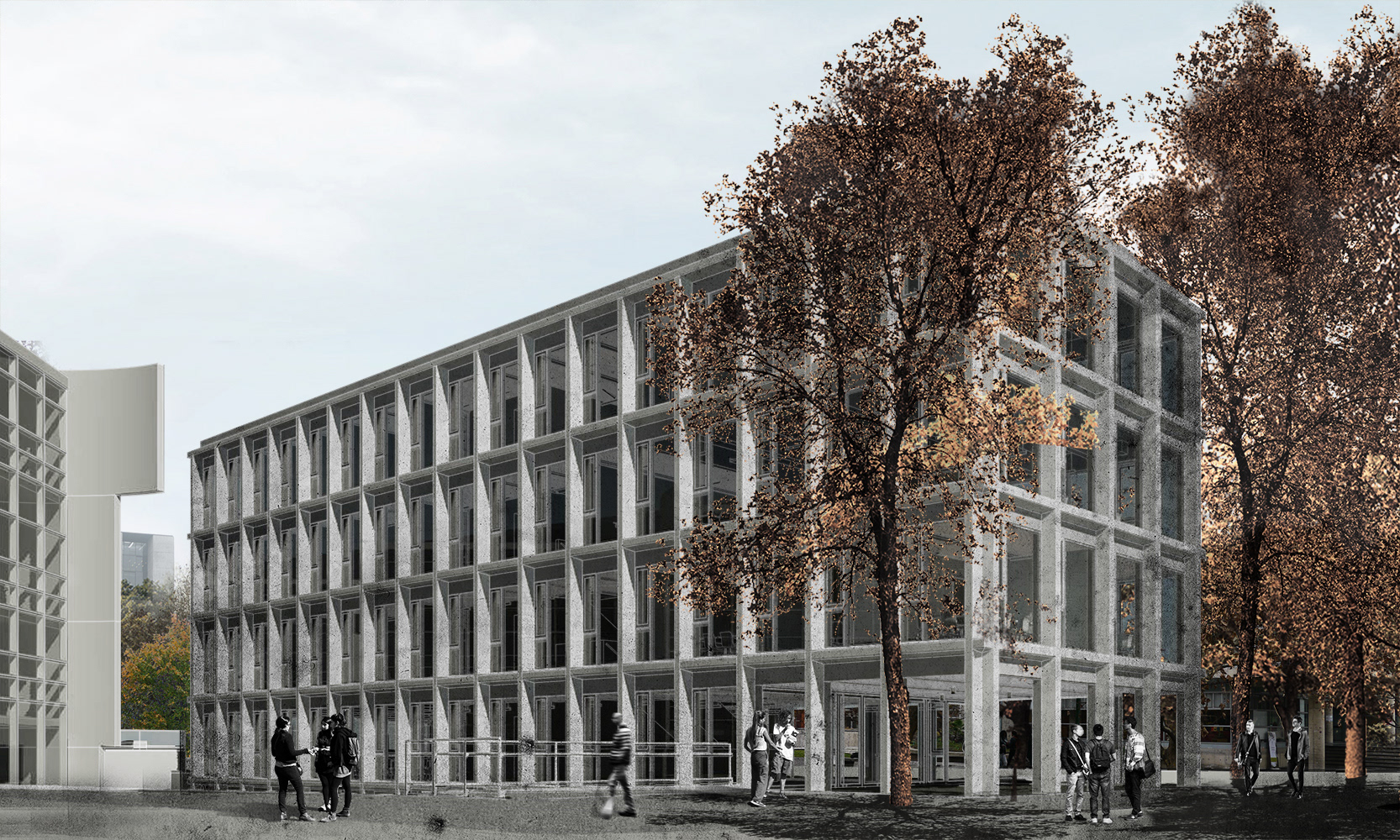 2016-2020 | Edificio Pedagogía Educación Media UC | Arq: A. Moletto, S. Paredes
