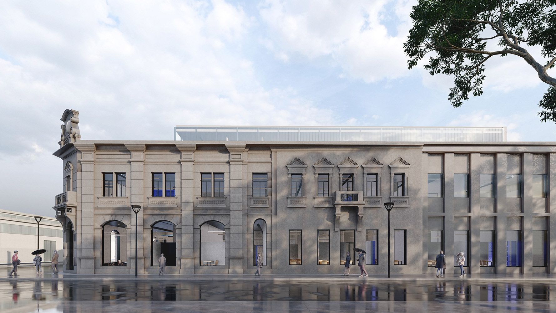2021 | Licitación Edificio Colón-Bories (1er) | Arq: A. Moletto, S. Paredes