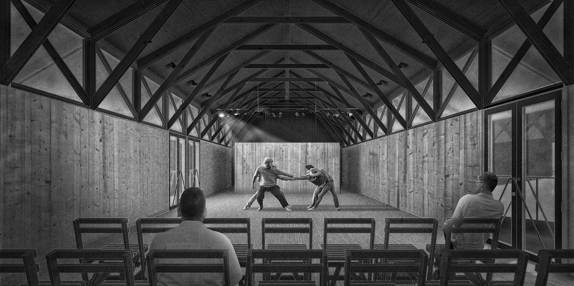 2018 | Residencia CRIA Chiloé | Arq: E. Fiocchi, A. Ossa, S. Paredes