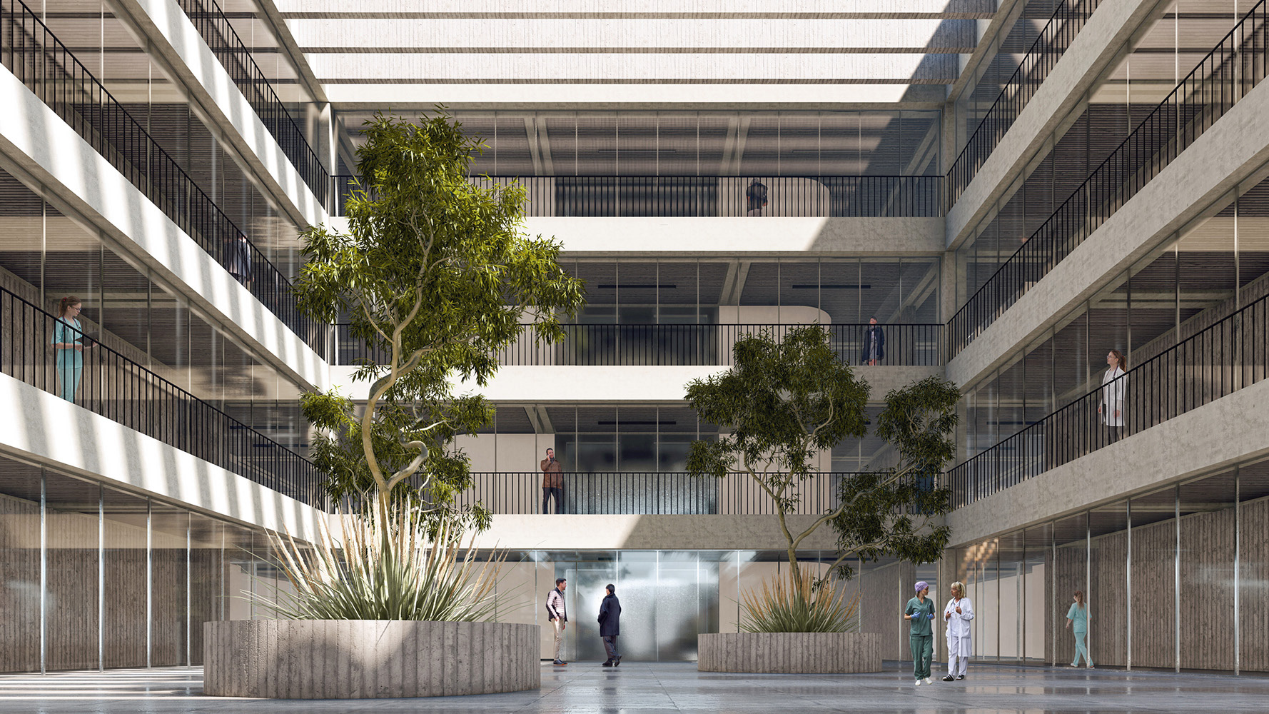 2023 | Licitación Edificio Medicina ULS | Arq: A. Moletto, S. Paredes