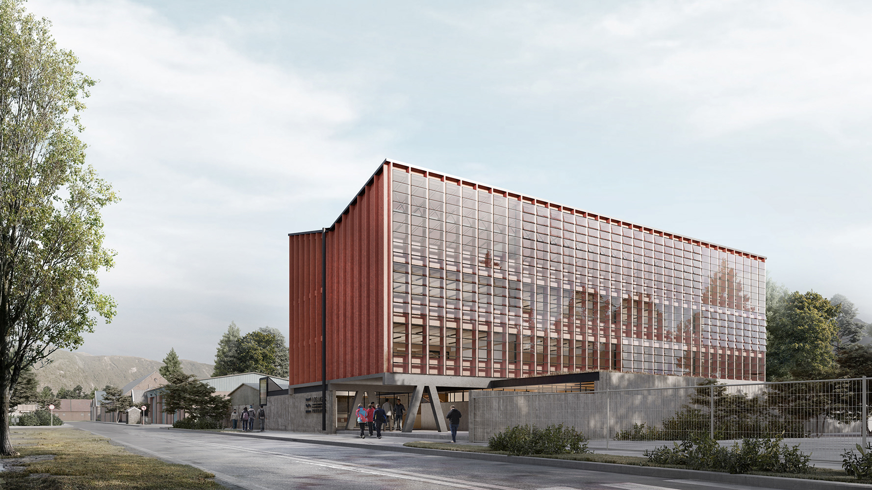 2021 | Licitación CFT Puerto Aysén | Arq: A. Moletto, S. Paredes