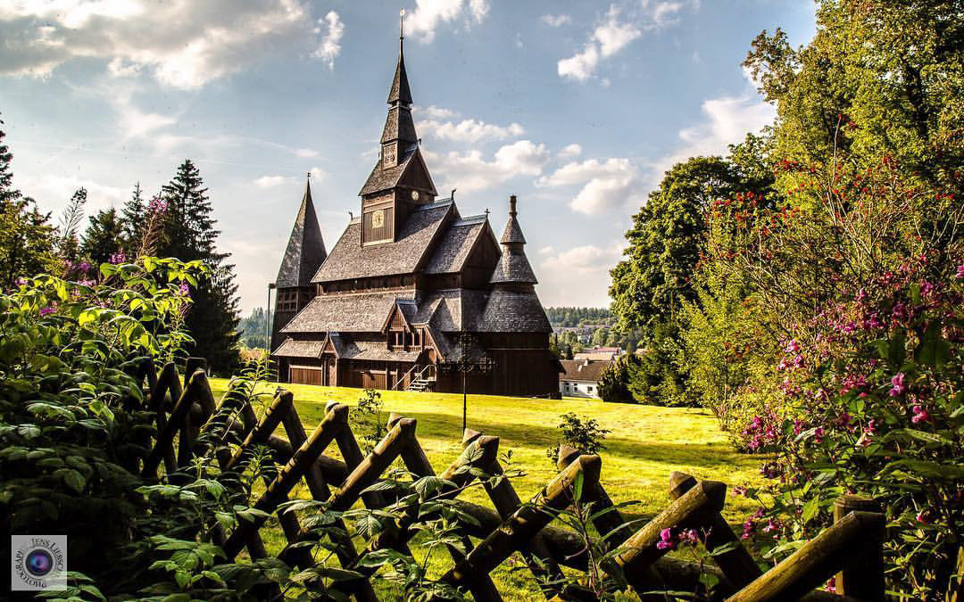 Gustav Adolf Stabkirche in Hahnenklee (Deutschland)