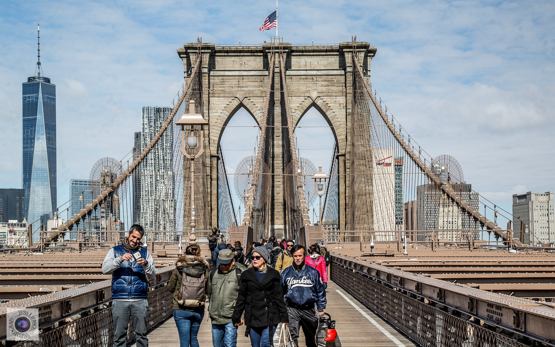 Brooklyn Bridge in New York (USA)