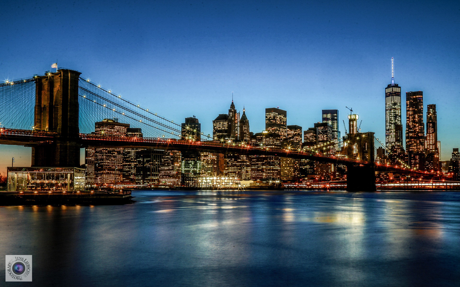 Brooklyn Bridge in New York (USA)