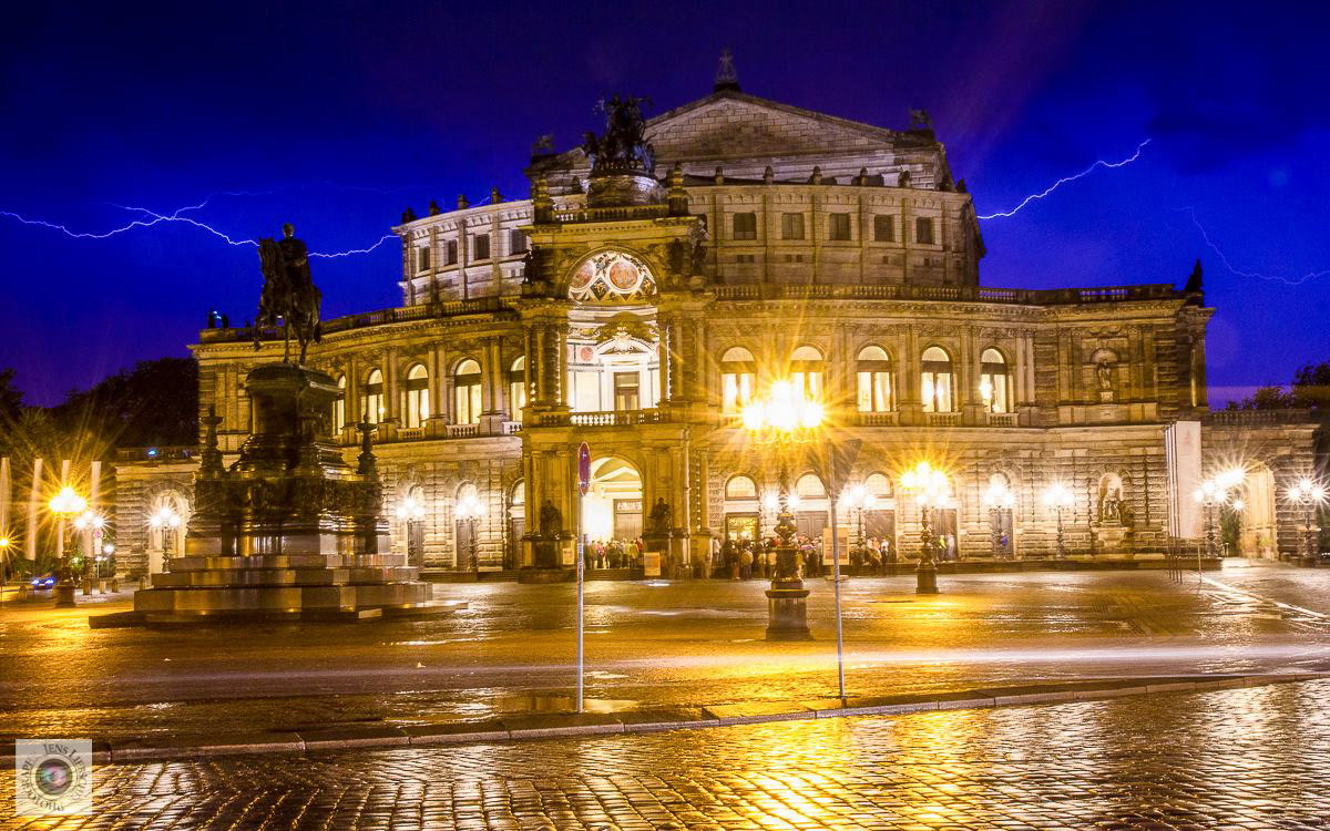 Semperoper in Dresden (Deutschland)