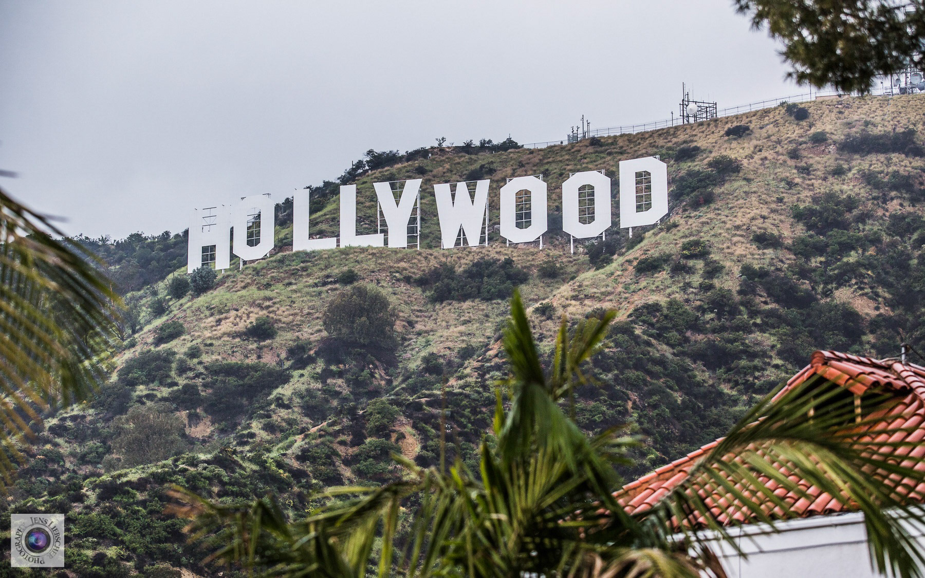 Hollywood Sign in Los Angeles (USA)