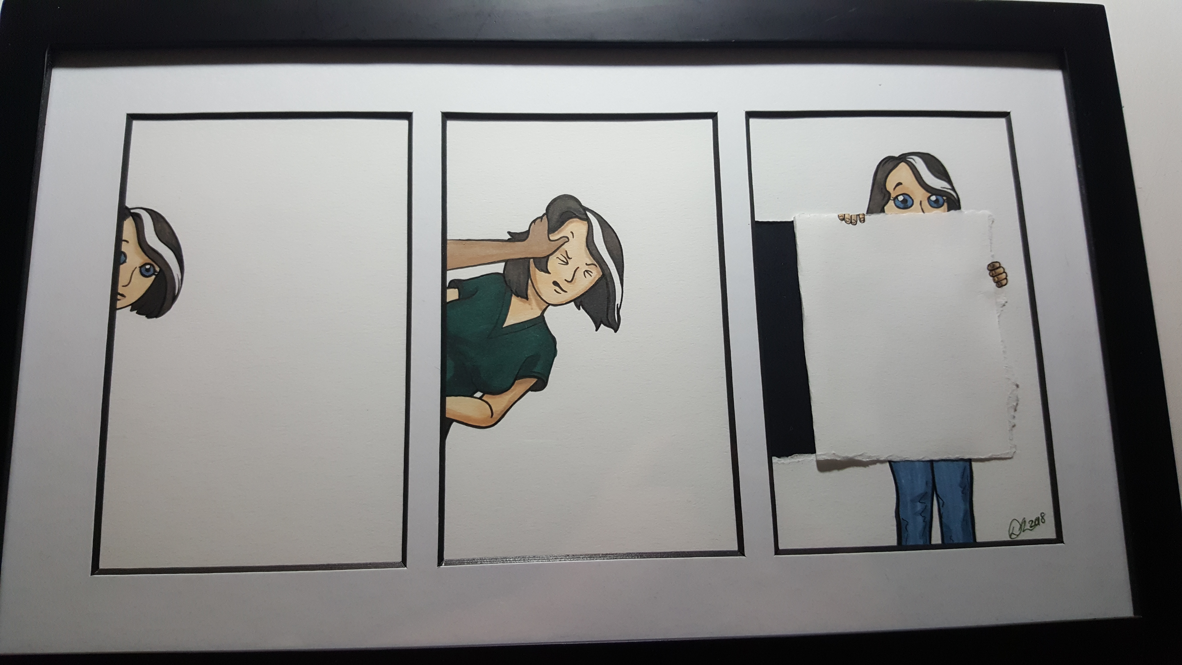 Self portrait woes
