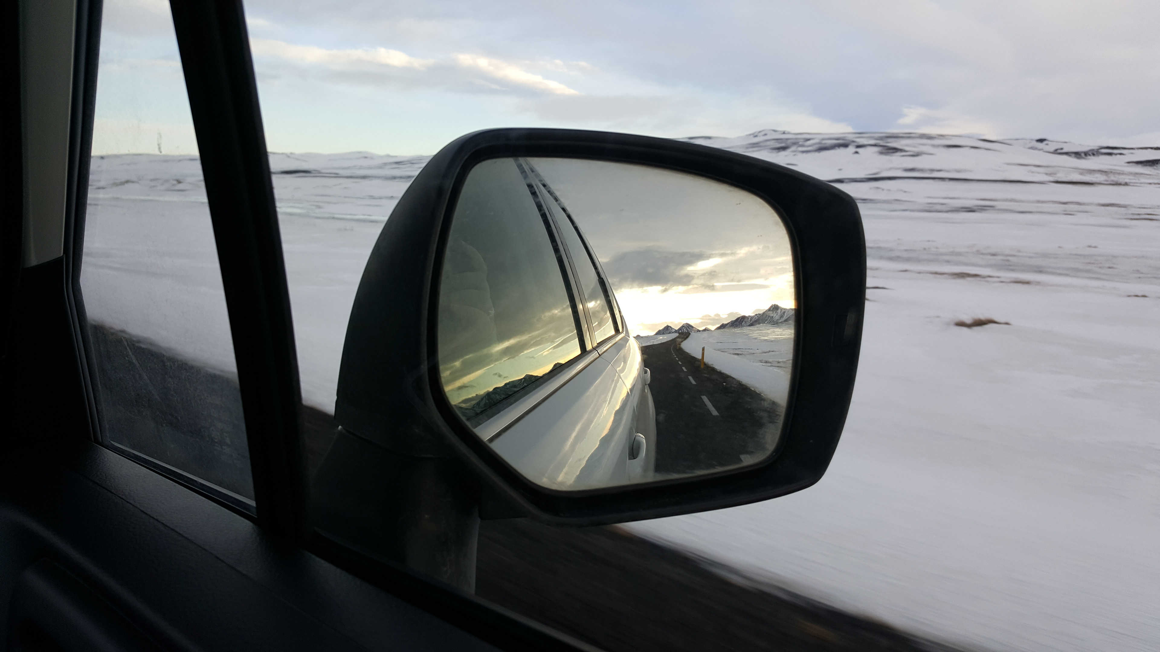 Mountains ahead and behind