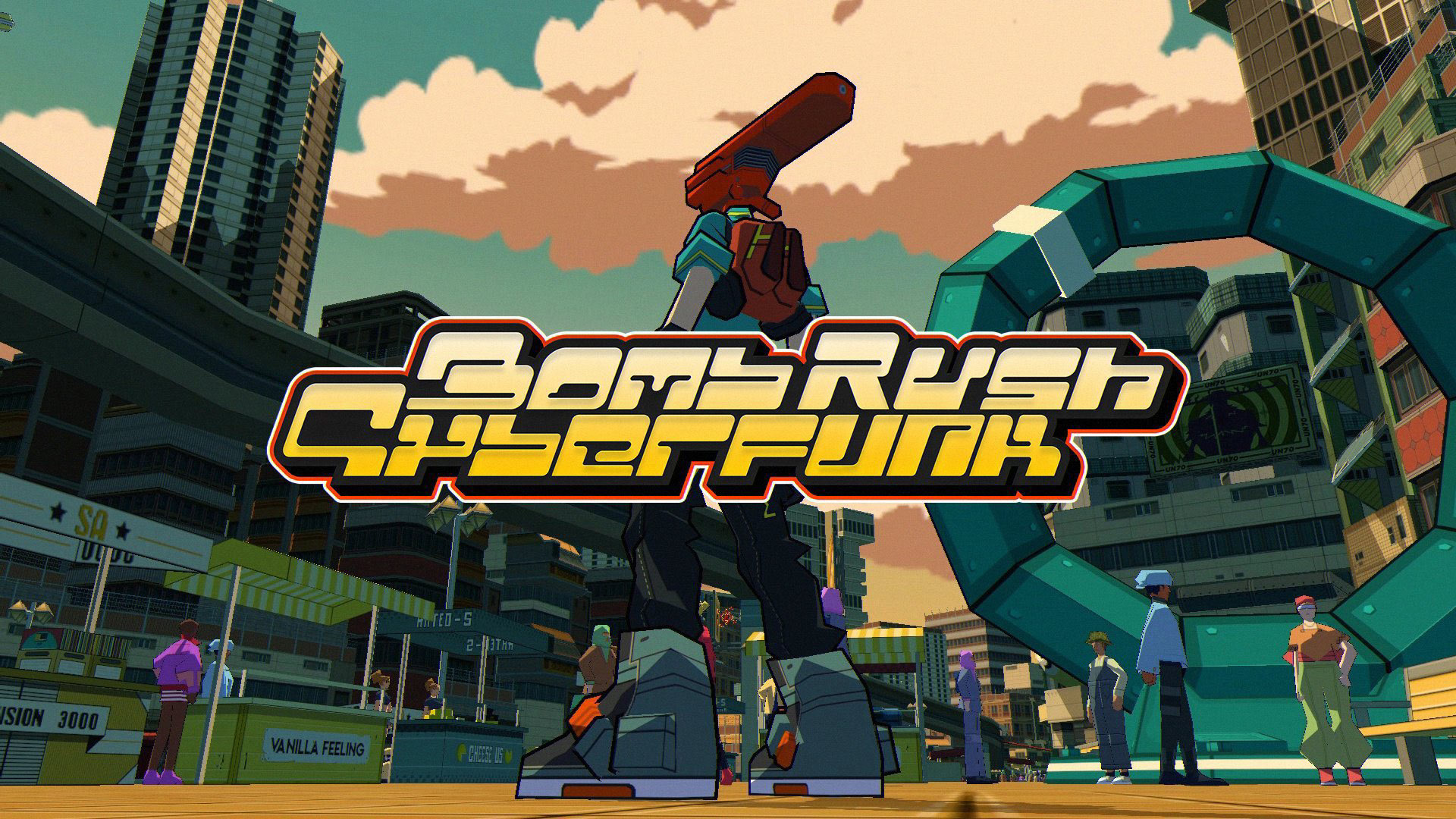 Bomb Rush Cyberfunk Logo