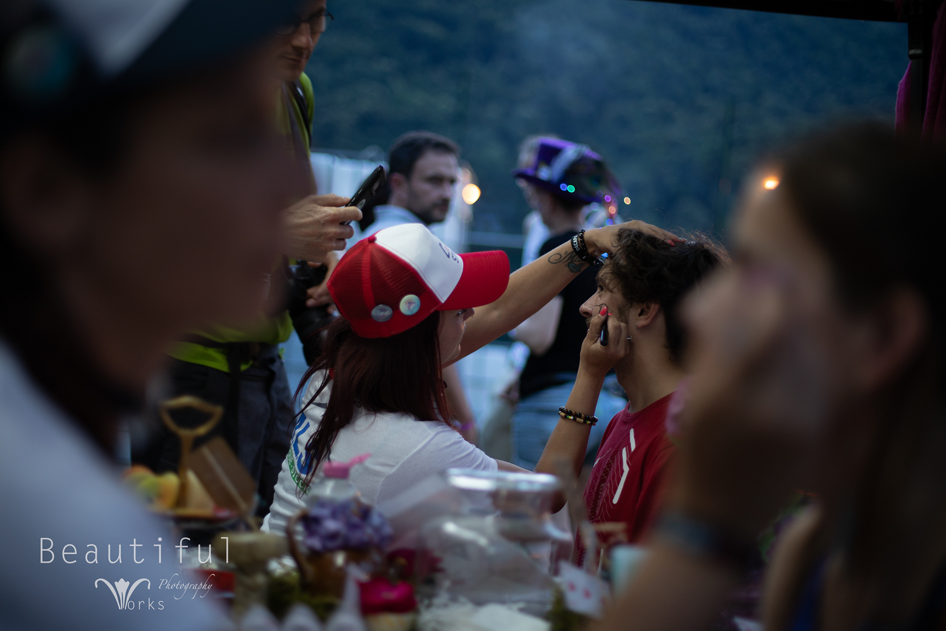 Facepainting station - Festival Decapadiot 2024
