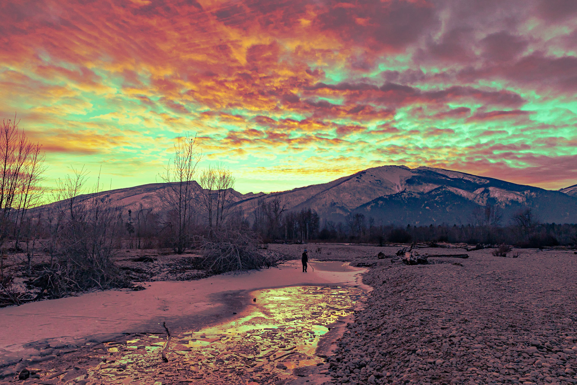Bitterroot River Montana- 2020