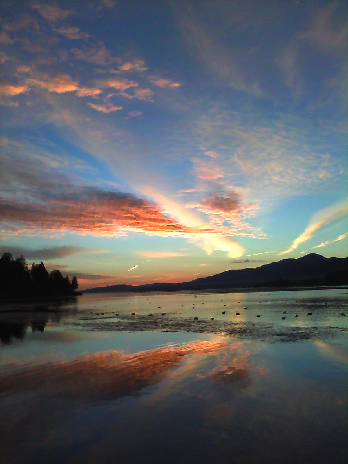 Big Bear Lake, California at sunrise- 2009