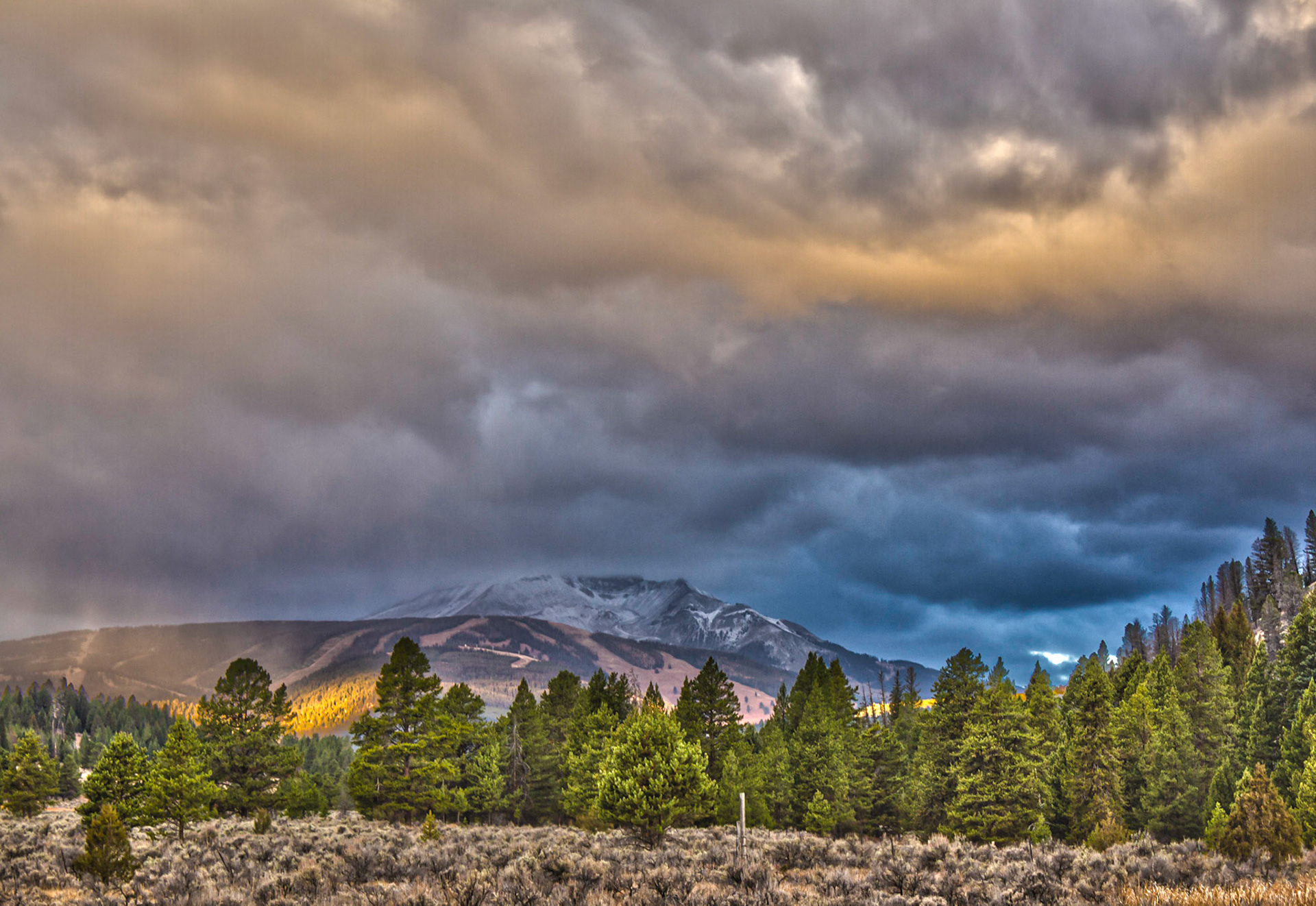 Somewhere near Big Sky Montana-2013