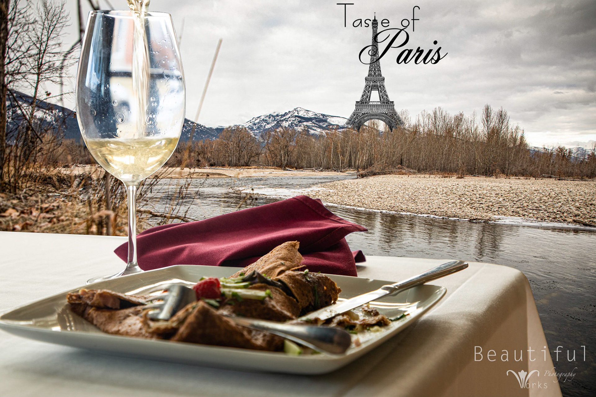 Food photography- Taste of Paris, Hamilton, MT. 