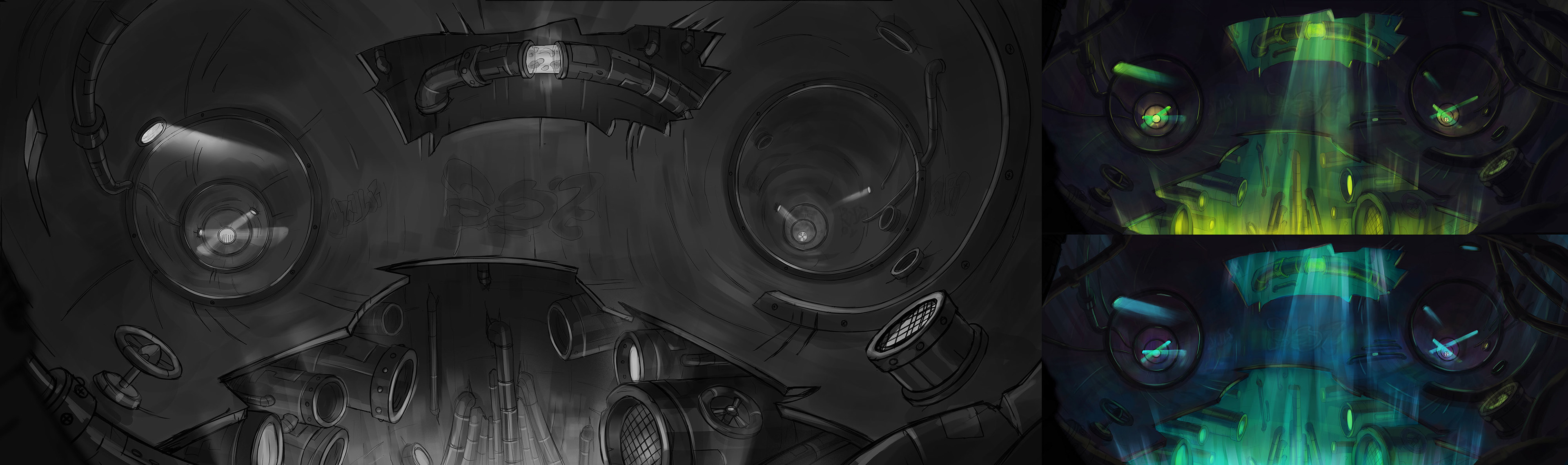 CONVERGENCE: A LEAGUE OF LEGENDS STORY - background design 