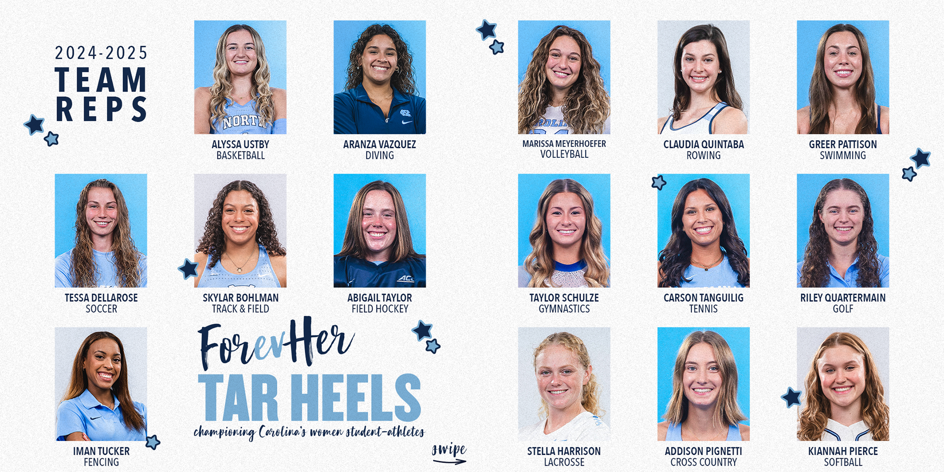 FORevHER Tar Heels Instagram Carousel