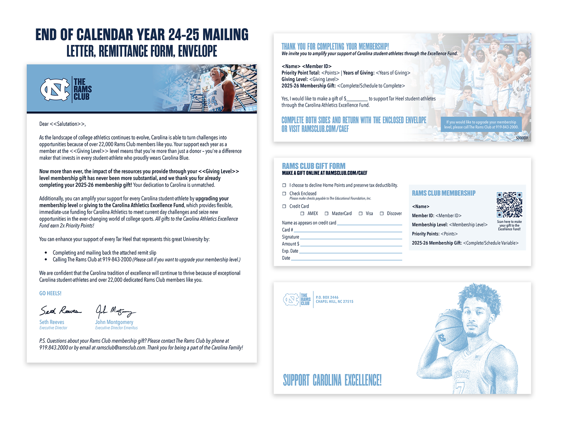 End of Calendar Year Mailing Suite