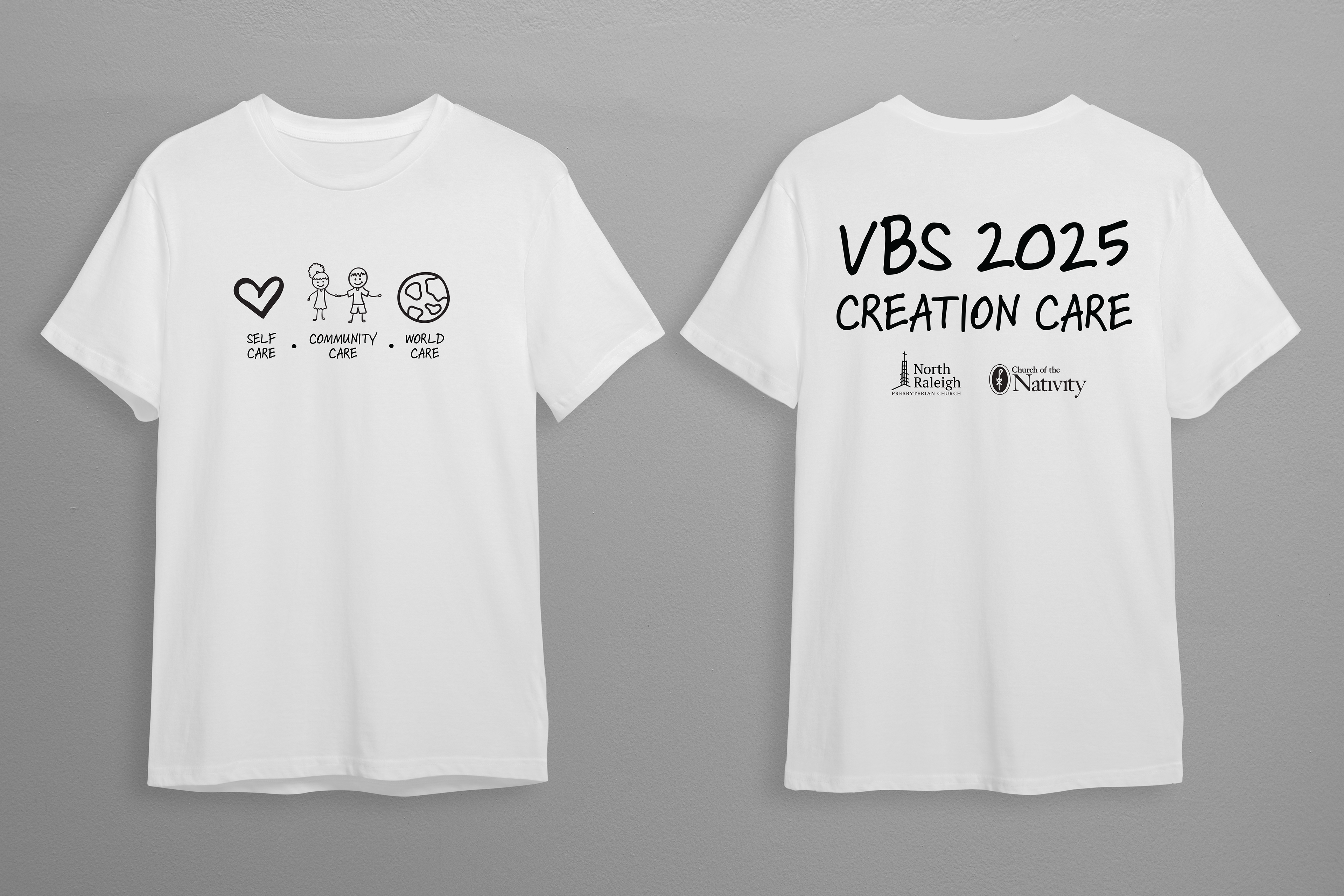 Illustration and T-Shirt Design for Vacation Bible School 2025