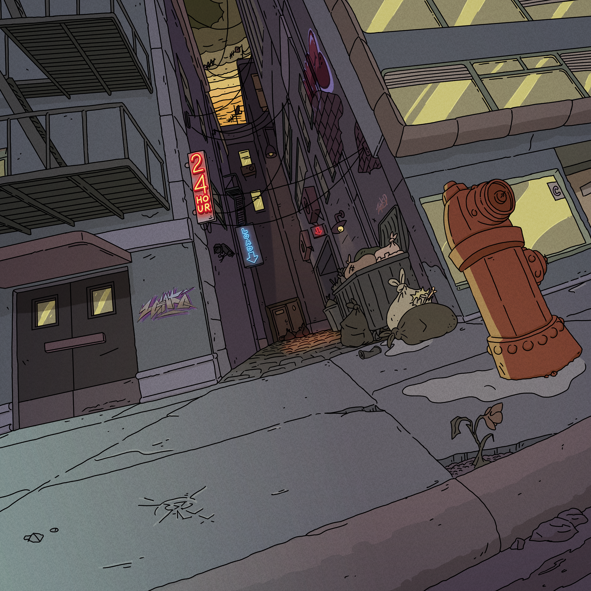 Layout by Hornet | BG Paint by Erin O'Connor