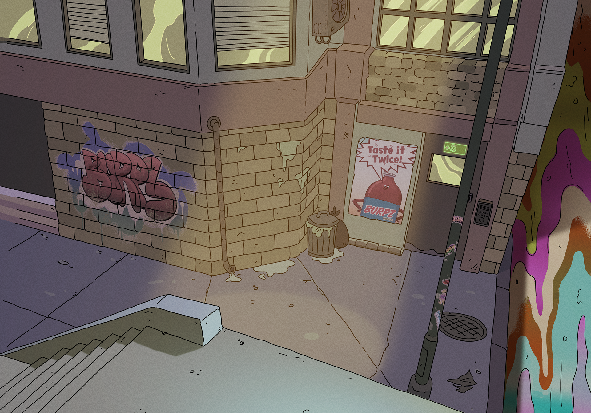 Layout by Hornet | BG Paint by Erin O'Connor