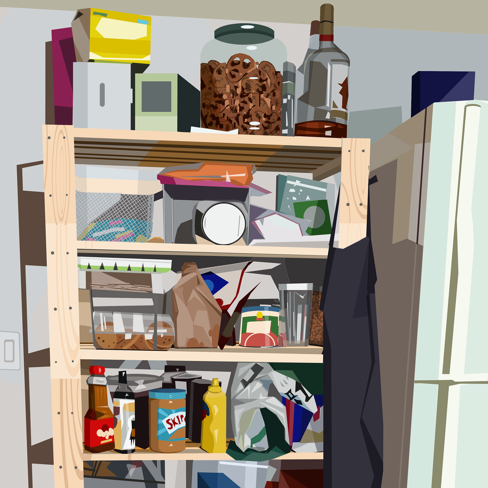 Photo study painted by Erin O'Connor