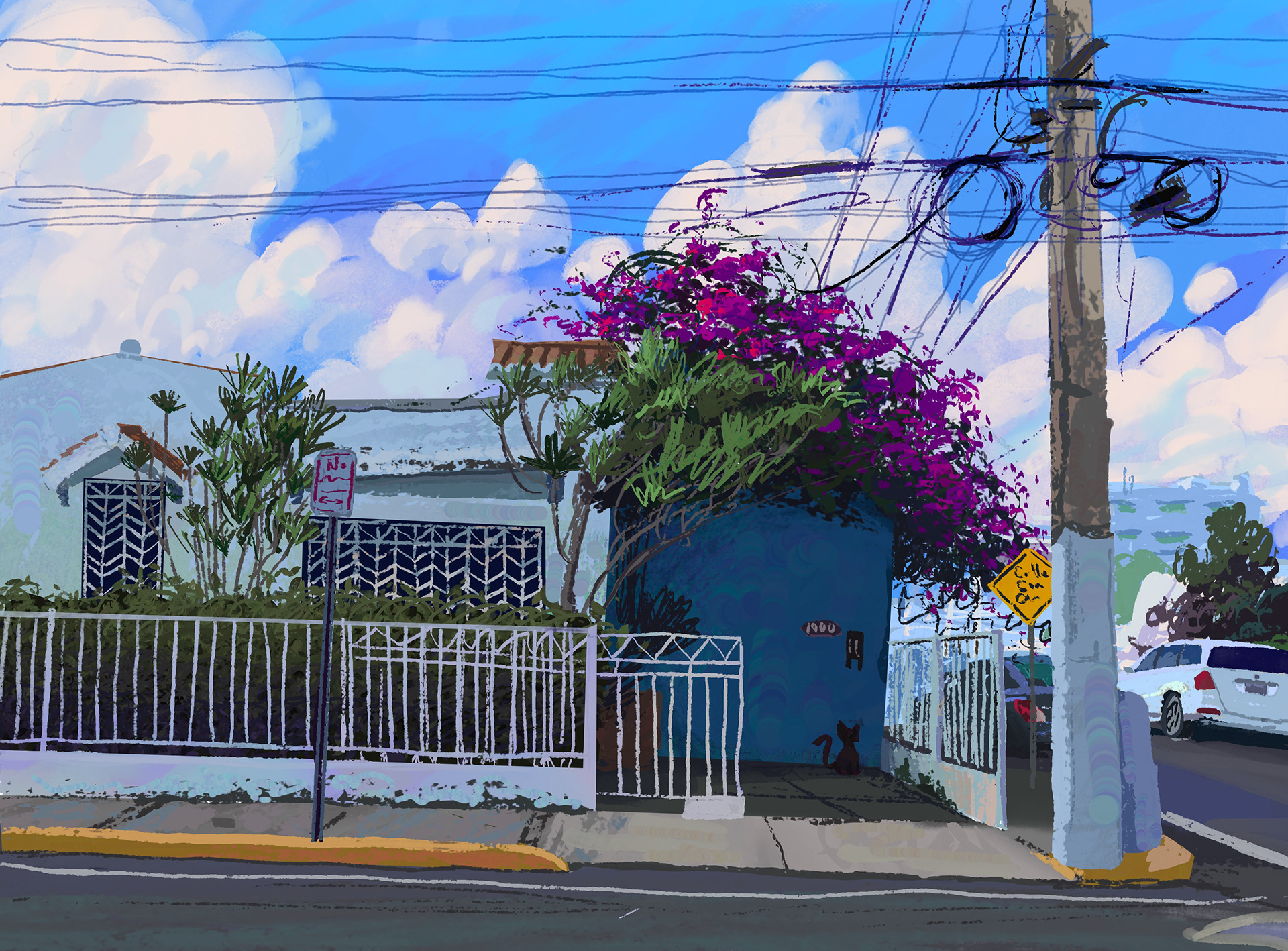 Designed and painted by Erin O'Connor