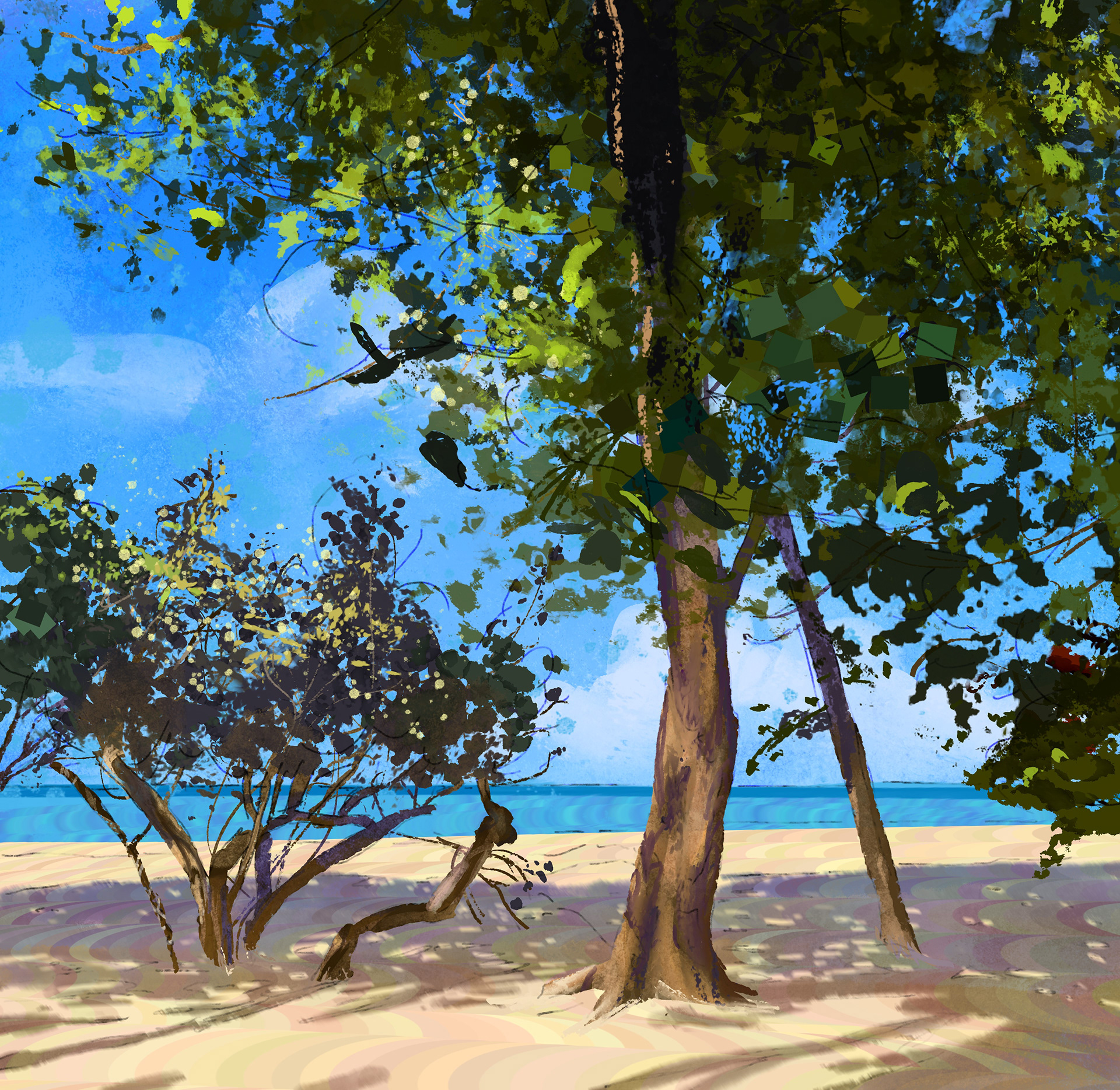 Designed and painted by Erin O'Connor