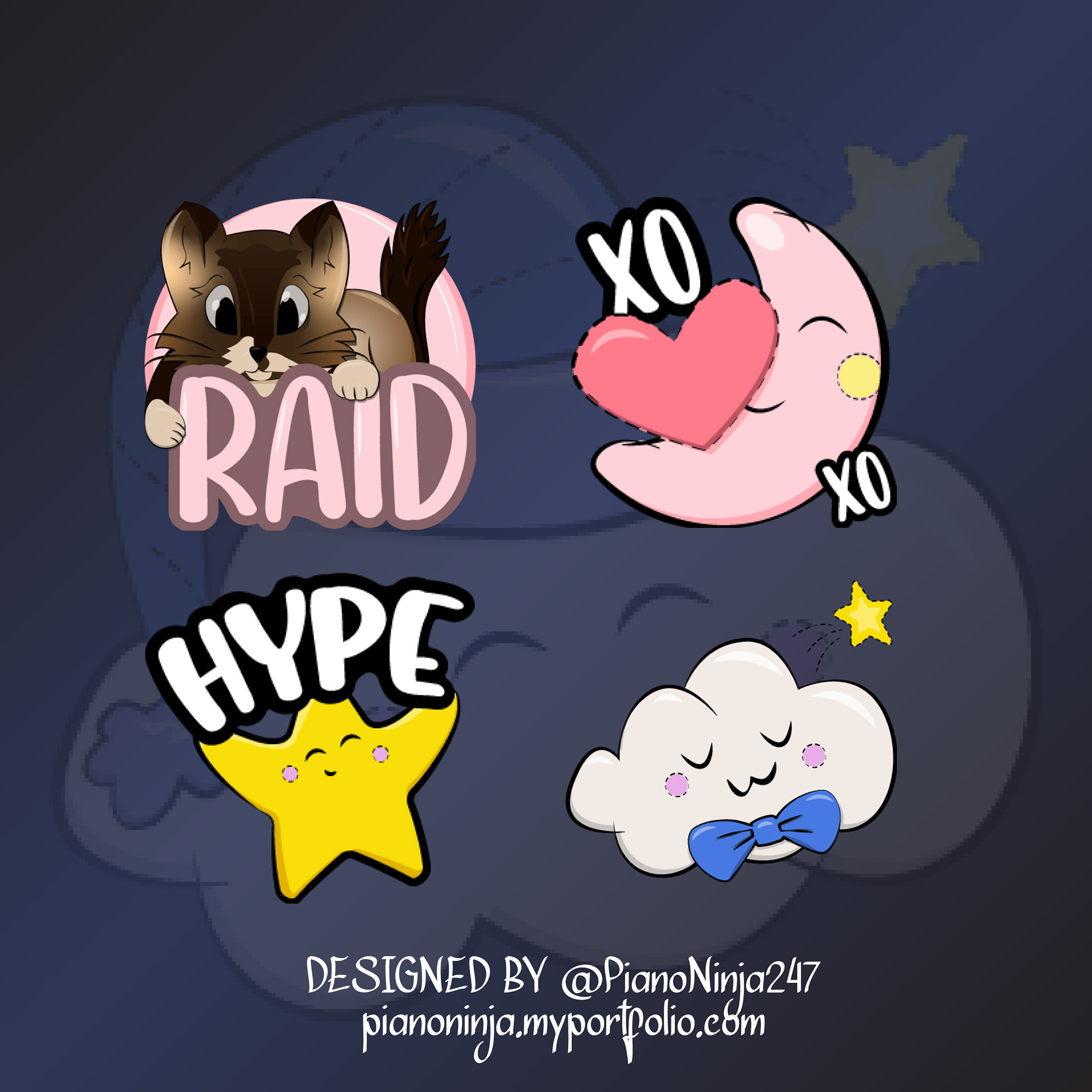 Emotes for Amanduh_xoxo