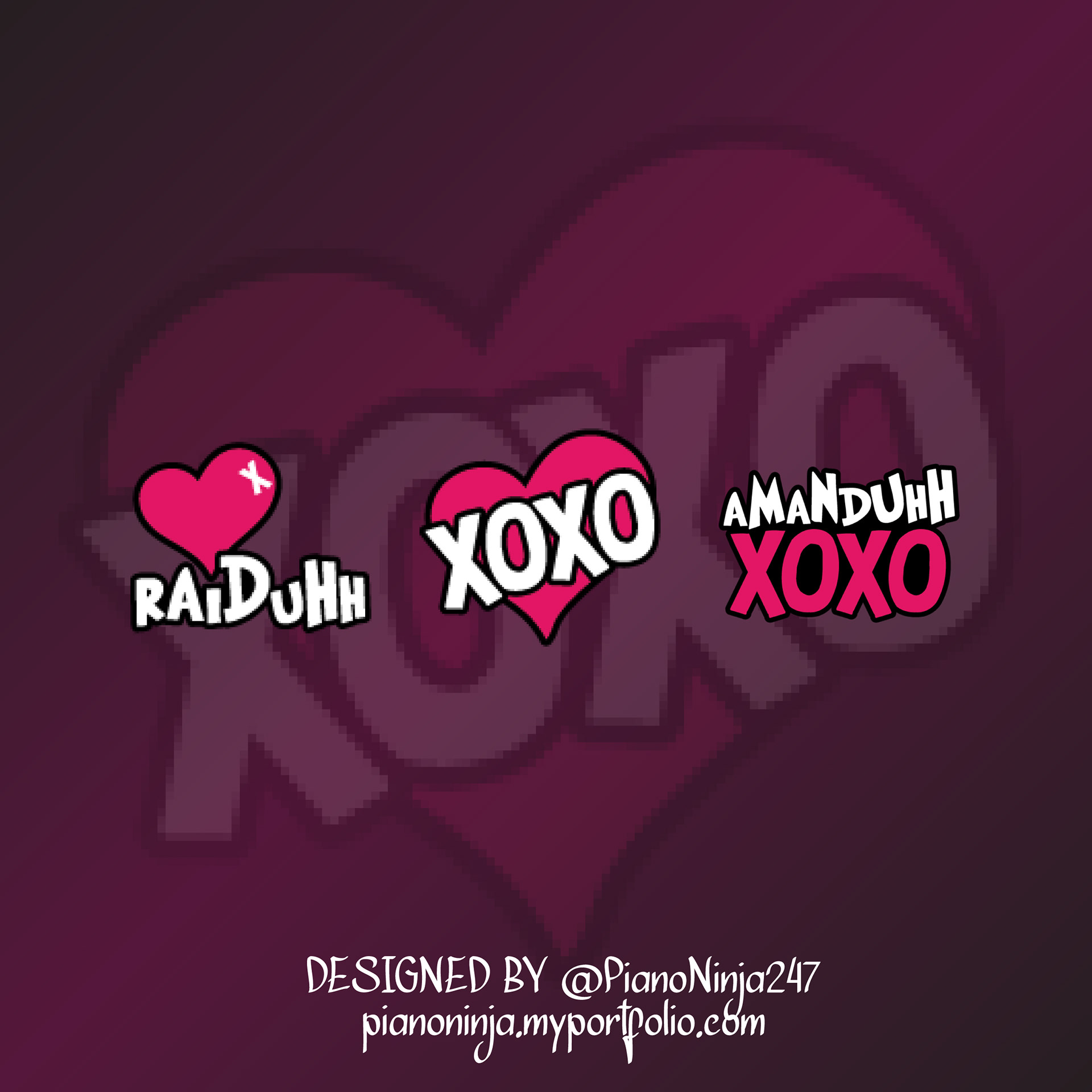 Emotes for Amanduh_xoxo
