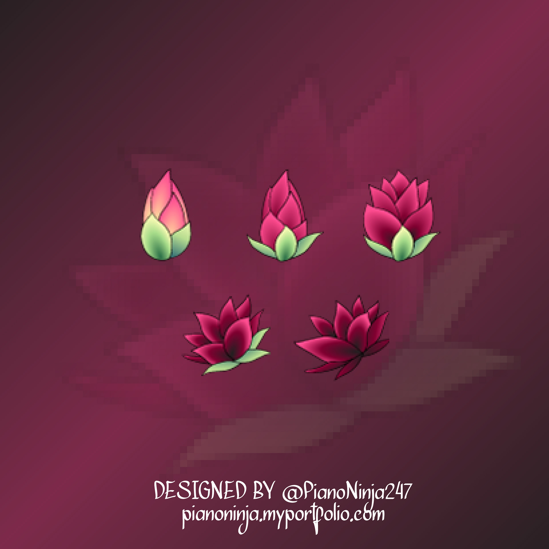 Badges for The_Lotus_Blossom