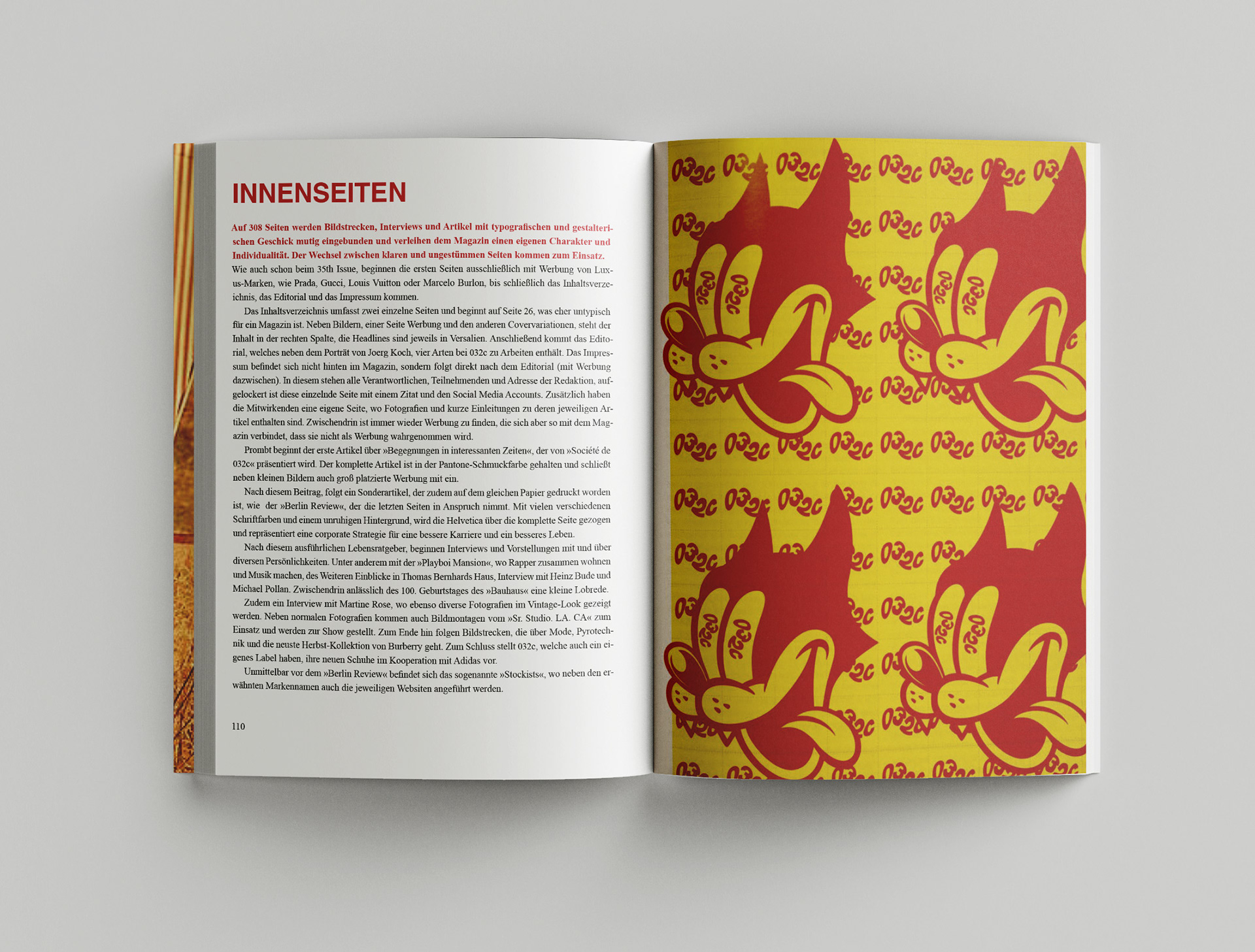 Innenseiten der 36. Ausgabe