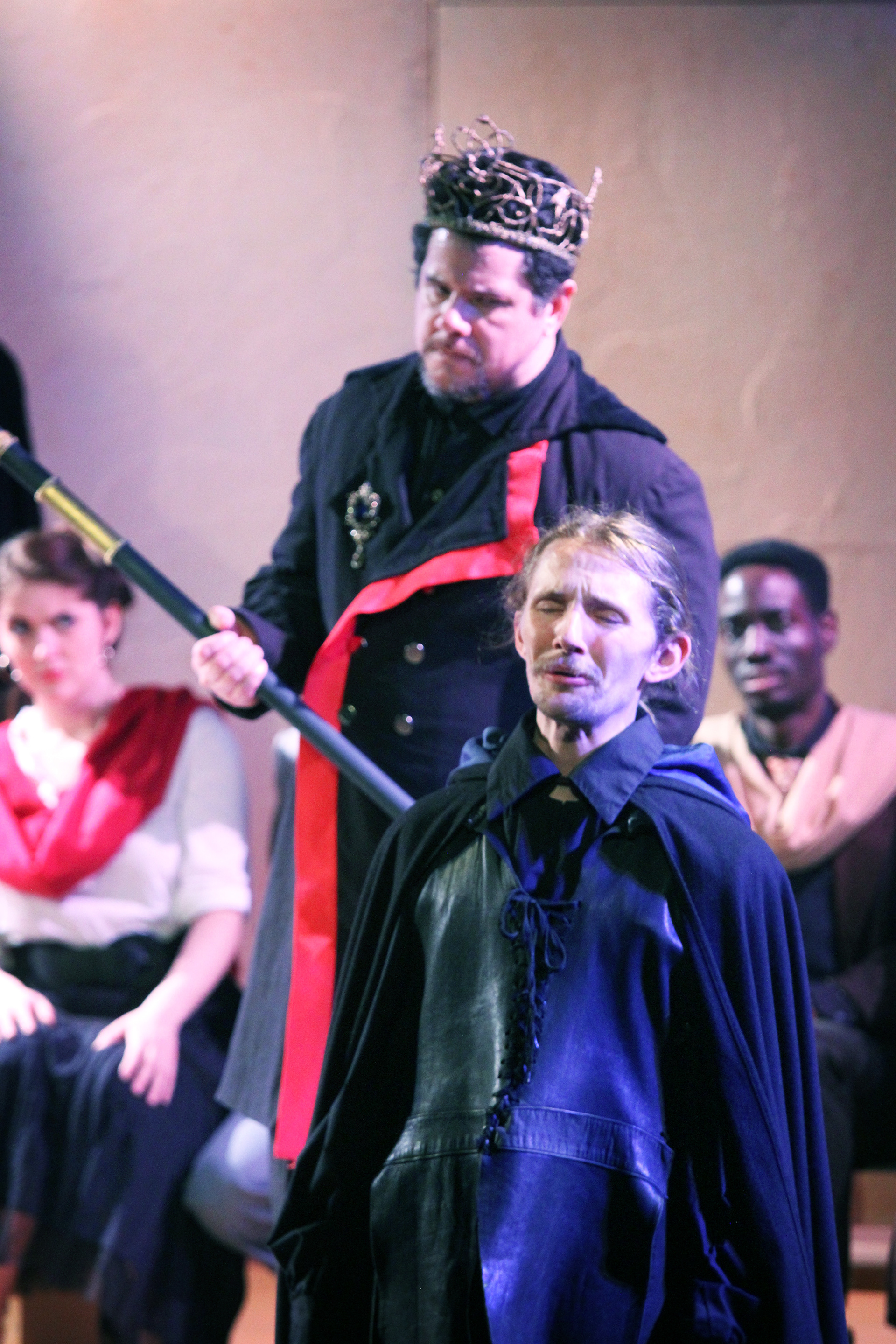 Kreon in Antigonick - Full Circle Theater, 2023