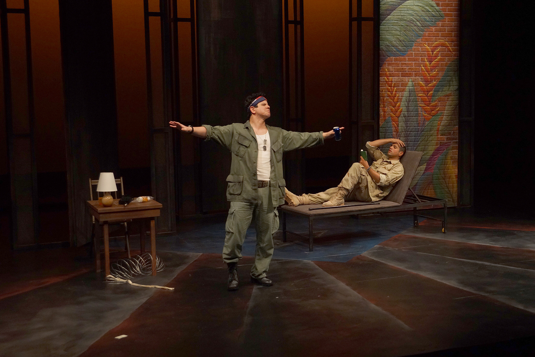 Pop in Elliot, A Soldier's Fugue - Park Square Theater, 2015