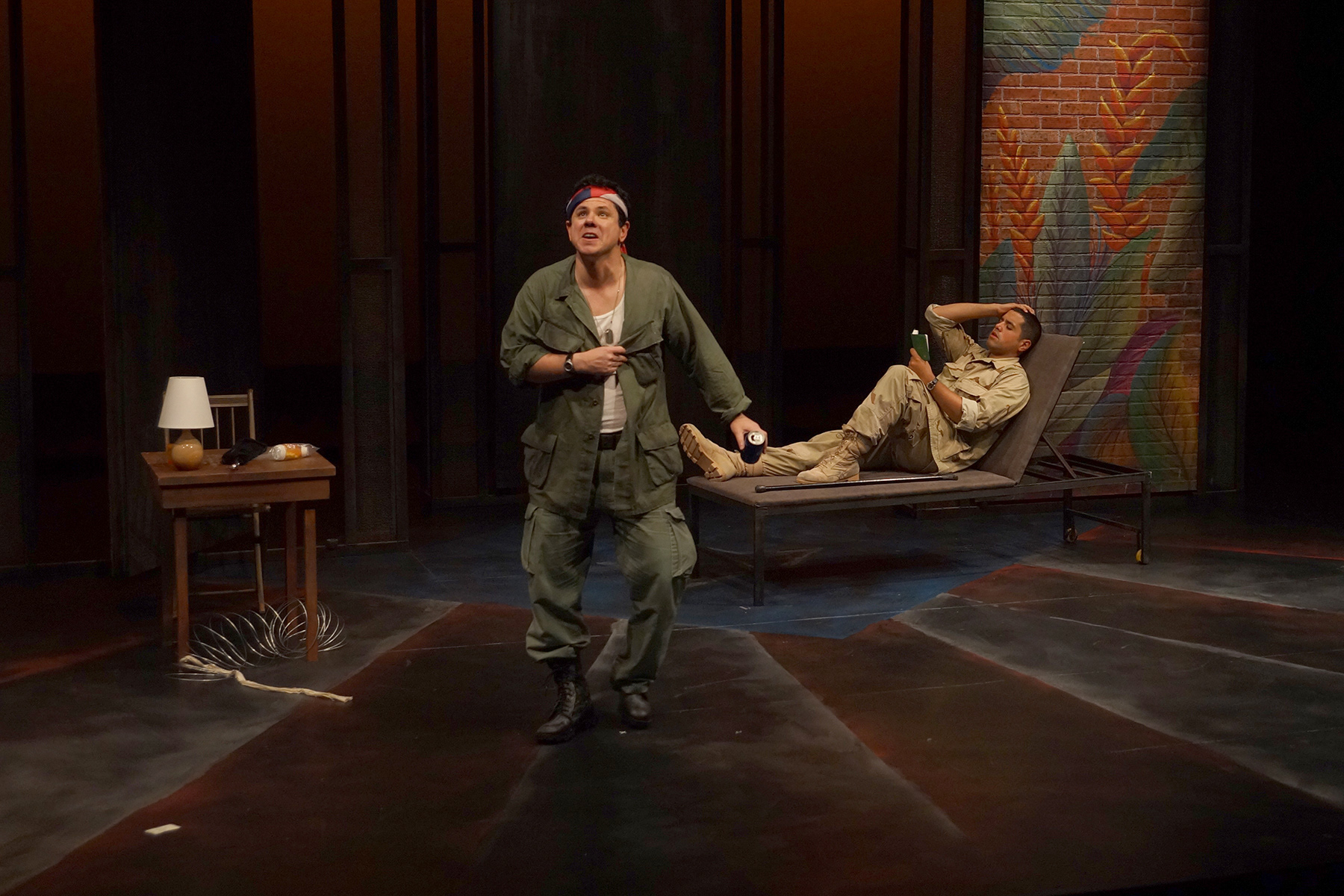 Pop in Elliot, A Soldier's Fugue - Park Square Theater, 2015