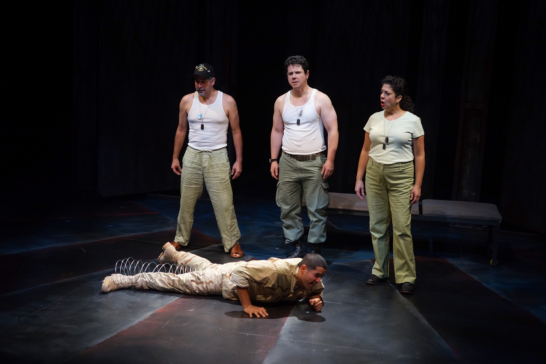 Pop in Elliot, A Soldier's Fugue - Park Square Theater, 2015