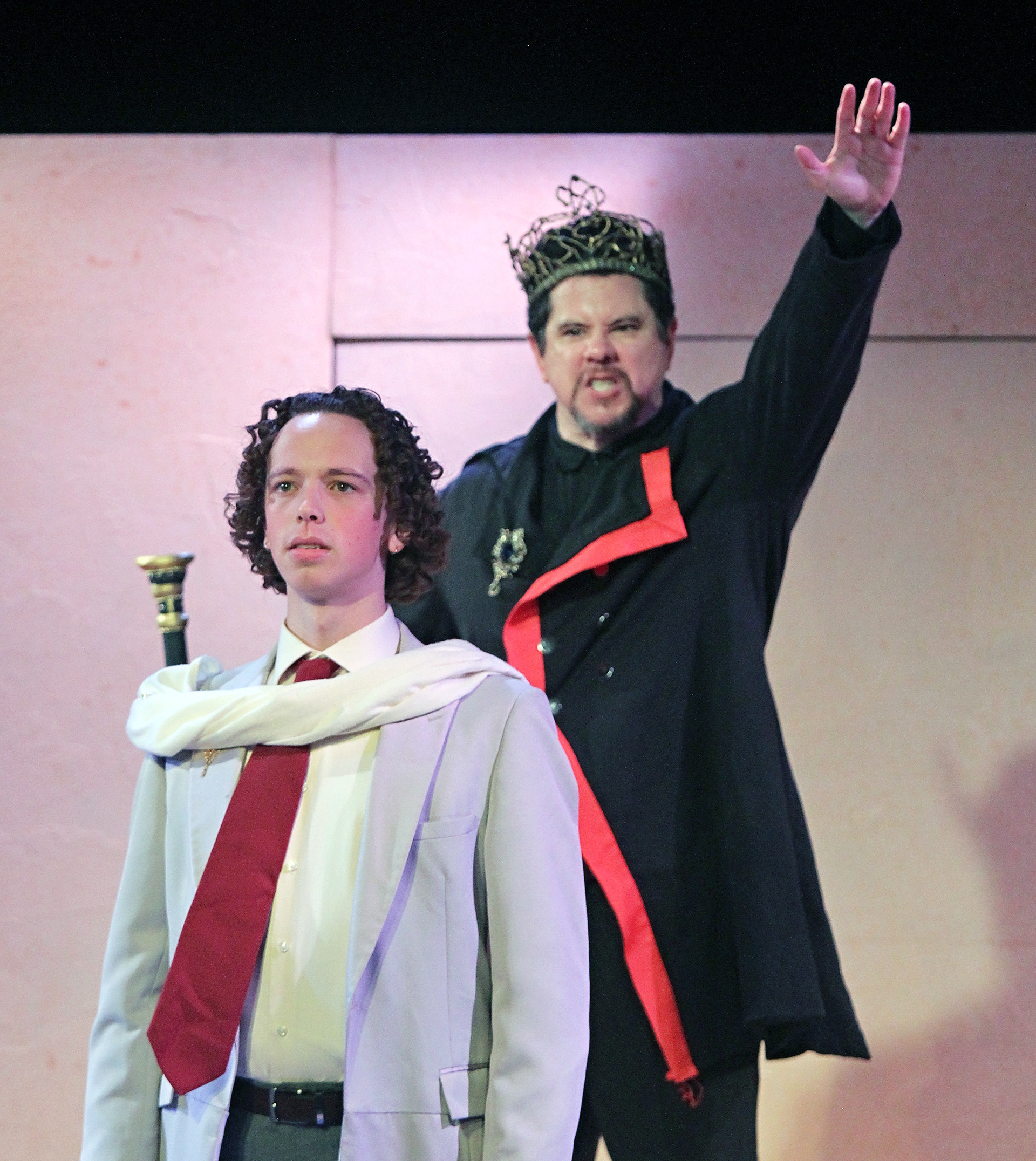 Kreon in Antigonick - Full Circle Theater, 2023