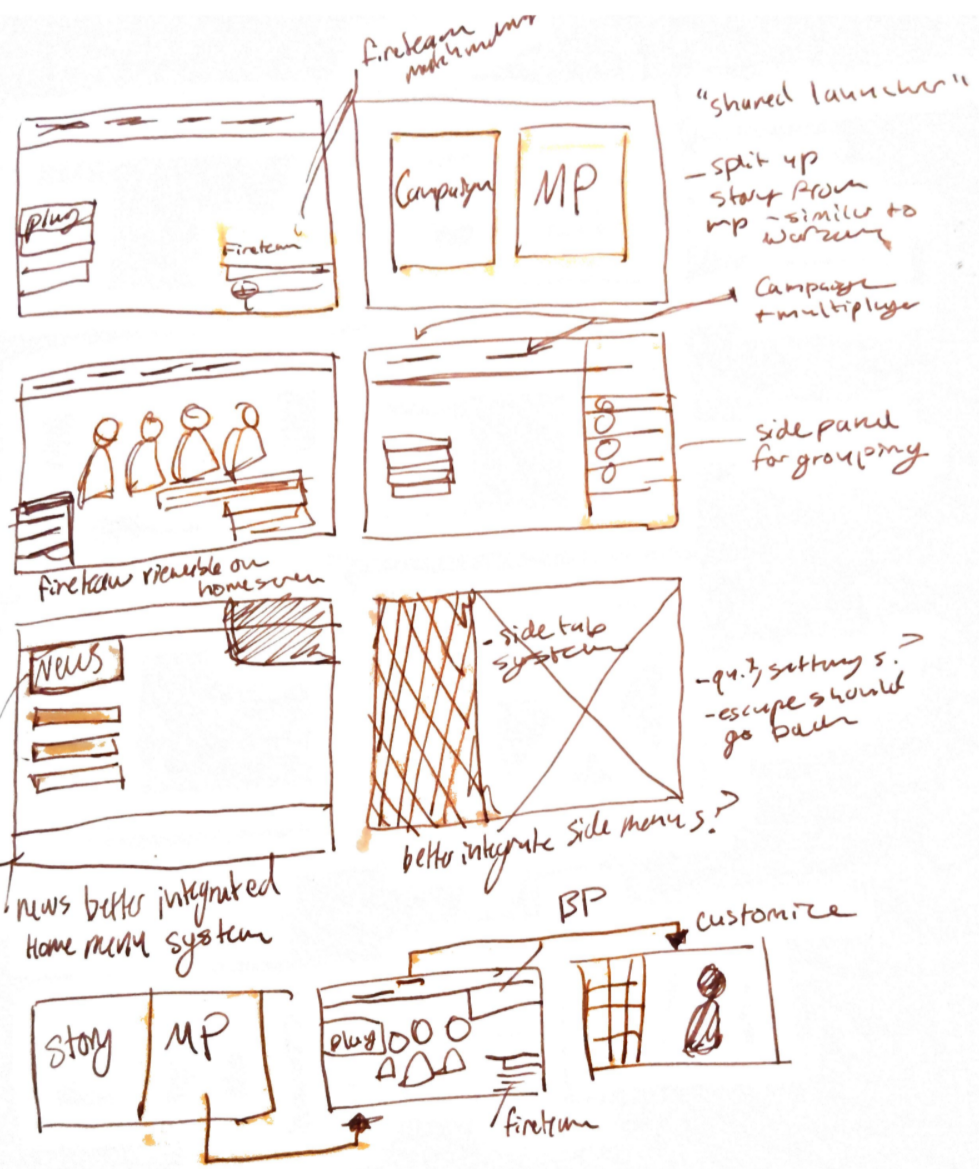 update screen exploration