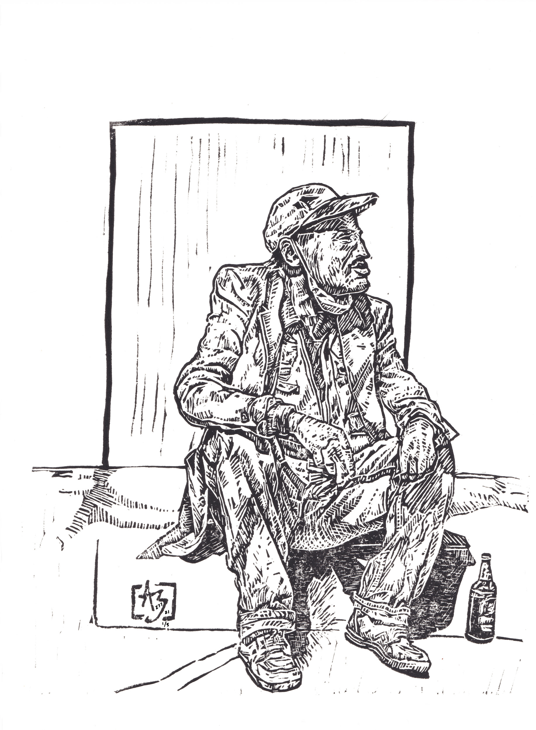 Test Print on white paper