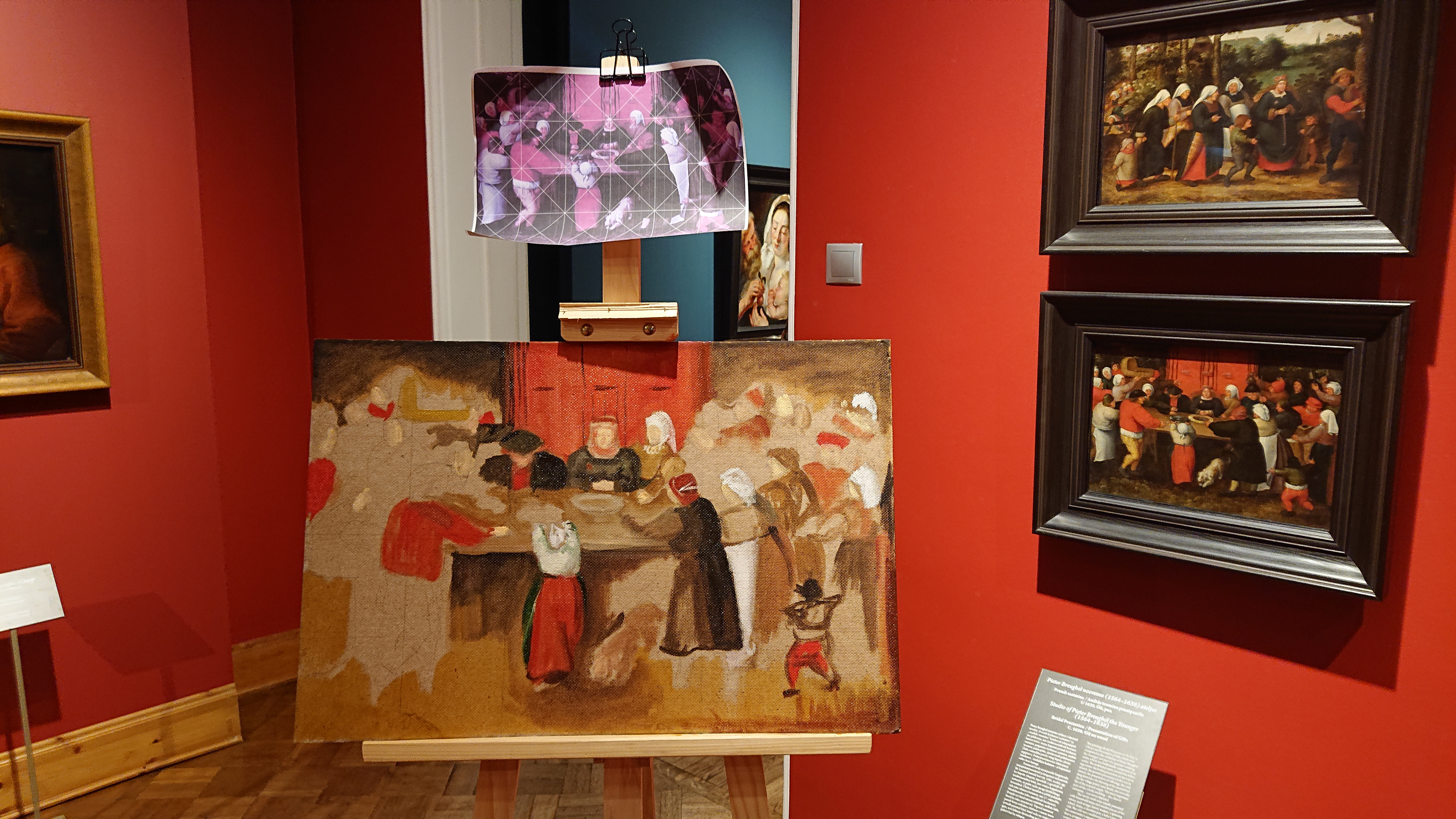 Copy of Peter Breughel II painting