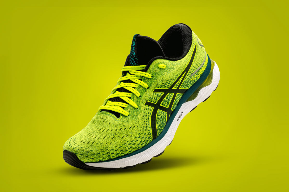 Fotografia still-life scarpa Asics Nimbus 24