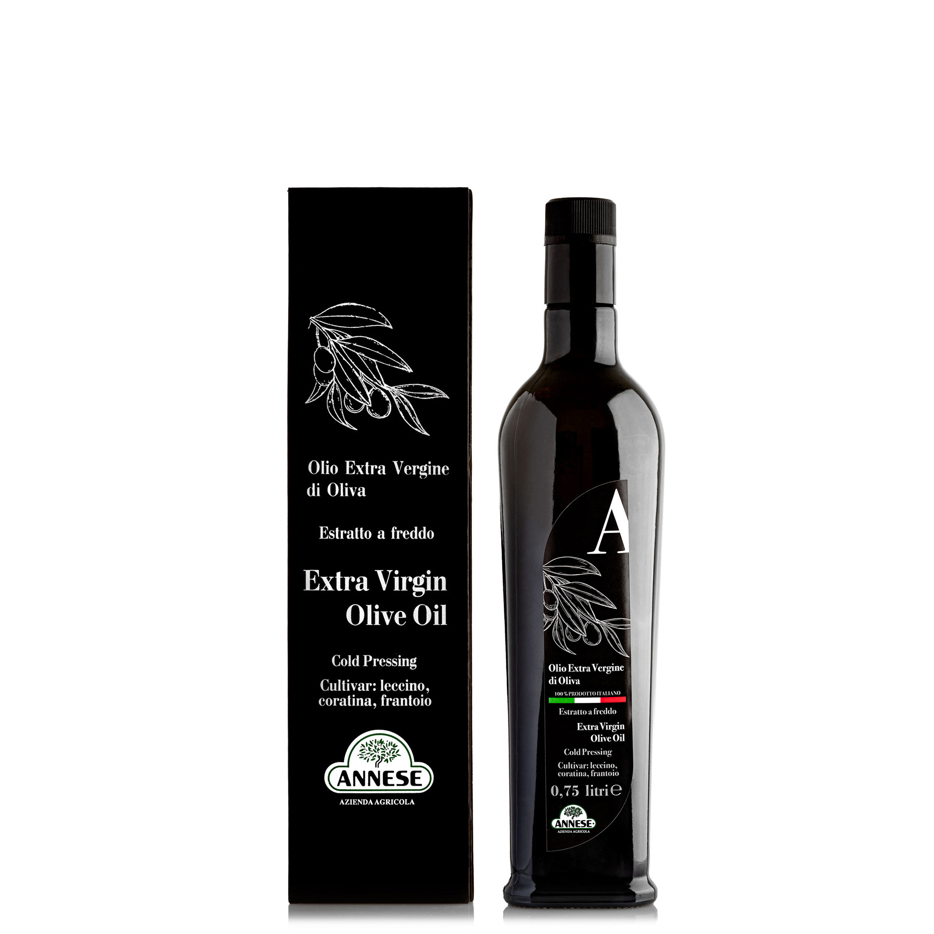 Fotografia e-commerce Olio extravergine d'oliva
